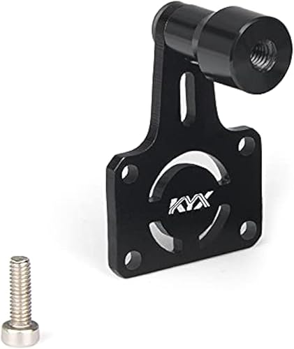 KYX Carreras CNC Mecanizado Aleación de Aluminio de Repuesto Estante de Neumáticos Actualizaciones Accesorios para 124 Escala RC Crawler Car Axial
