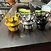 Motorcycle Fuel Gas Tank Cap Crown Style Black Oil Caps for Harley Sportster XL 1200 883 48 Softail Dyna FLST Road King