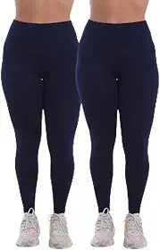 Kit 2 Calças Legging Feminina Treino Academia Fitnes