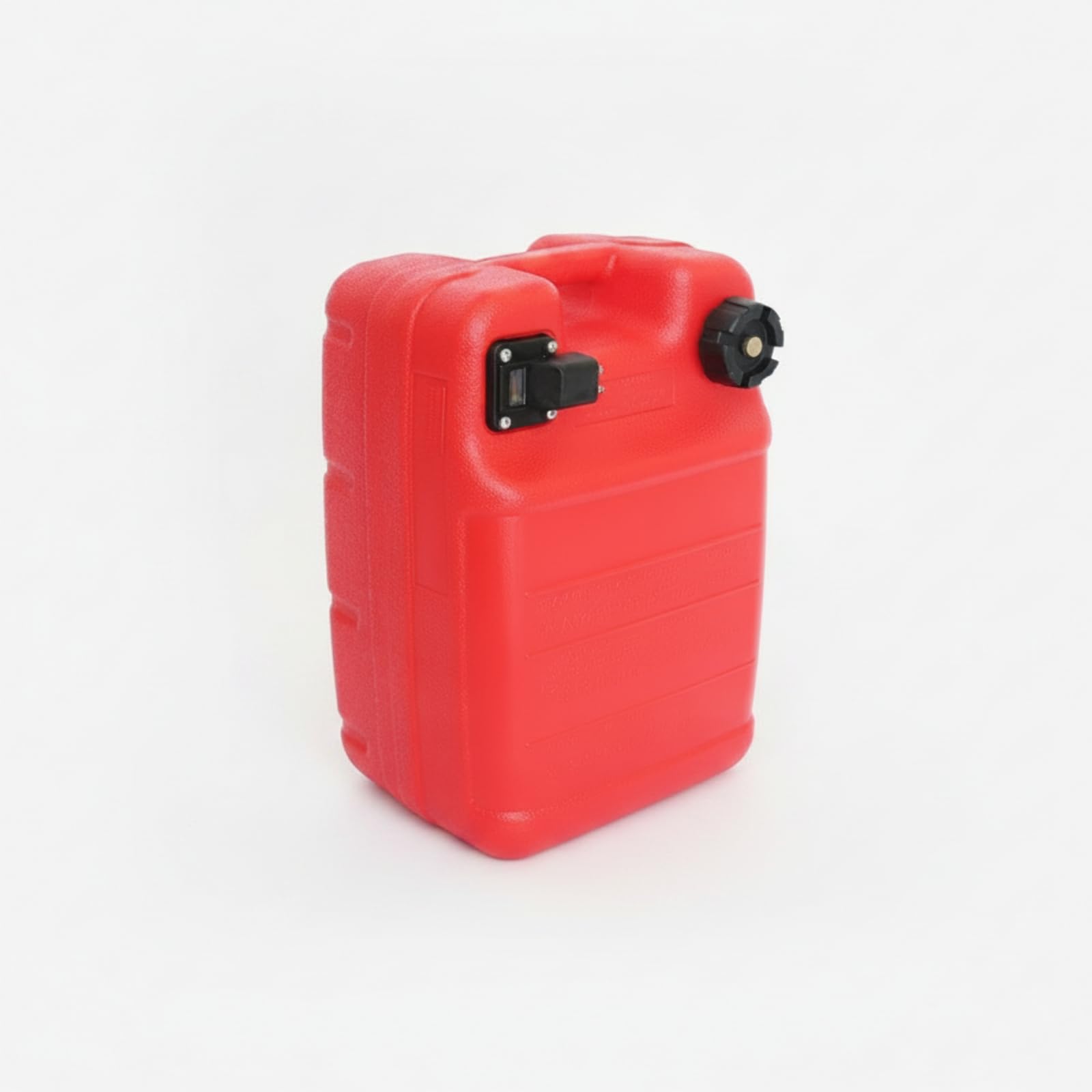 Serbatoio Carburante Fuoribordo Rigido Serbatoio Carburante con Adattatore Resistente Corrosione per Diportisti, Pescatori, Barca , 24 Litri