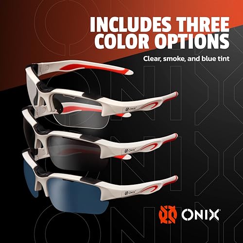 Image of ONIX Pickleball Falcon Eyewear Sun Protection Non-Slip Nose Piece Modern and Lightweight Secure Design