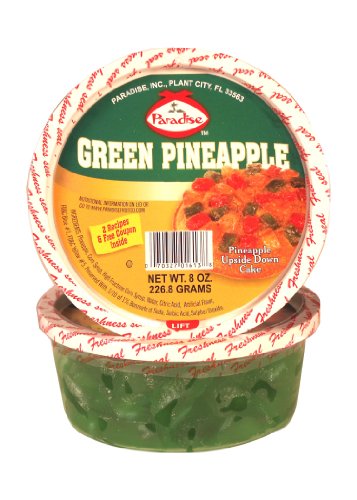 Paradise Pineapple Wedges, Green, 8 Ounce