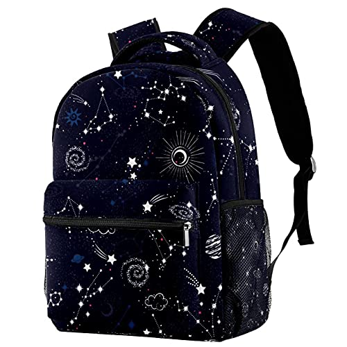 Sac à dos pour petites filles et garçons motif planètes cadeau de rentrée
