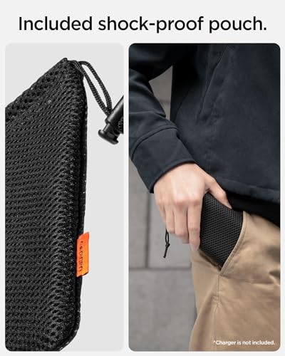 Image of Spigen ArcPack 30000mAh Power Bank, PD3.0, PPS, Fast Charging, 30.0W Max Output, 2 Type-C Ports, 1 USB-A Port - (ABS+PC, Navy Blue)