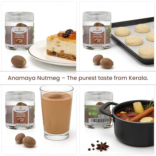 Image of Anamaya Whole Spices family (Nutmeg Whole)
