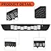 ECOTRIC Bumper Lower Grille Compatible with 2013-2014 Ford Mustang Replacement for DR3Z17K945AB Front Bottom Bumper Grill Hood Mesh (W/O Appearance Package)