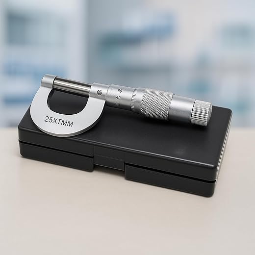 Bello Screw Gauge Micrometer Brass 25 mm