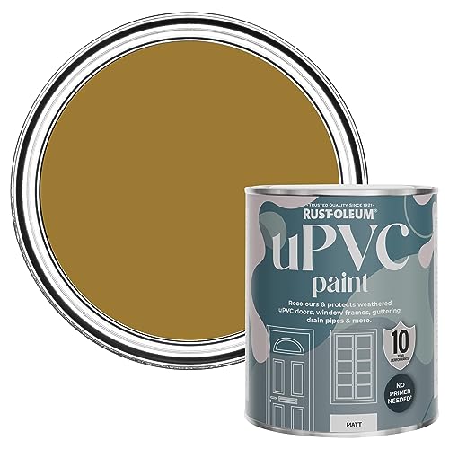 Rust-Oleum Yellow uPVC Door and Window Paint in Matt Finish - Wet Harvest 750ml