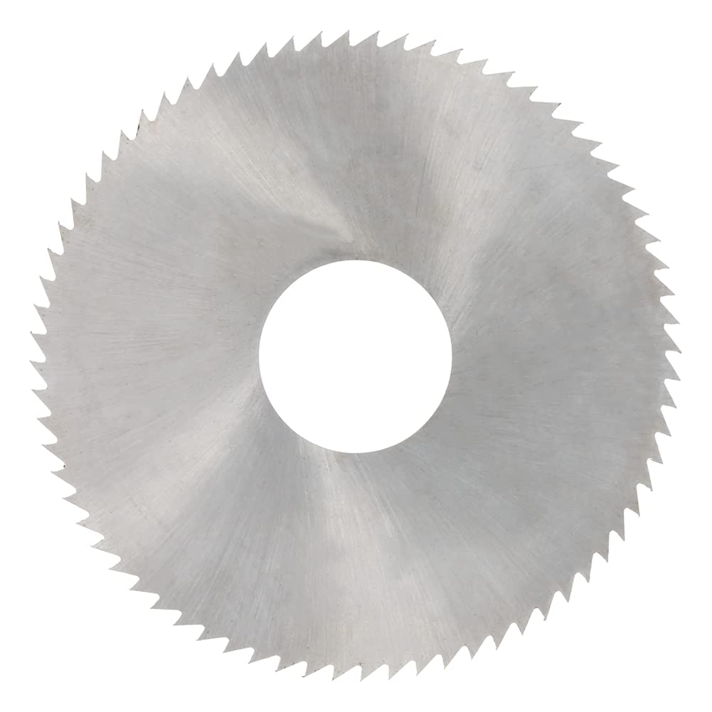 Auniwaig 75mm HSS Circular Saw Blade, 72T High Speed Steel Cutting Disc, 1mm Thick Circular Cutting Wheel with 22mm Arbor, for Rotary Tools, Wood Plastic Metal Cutting