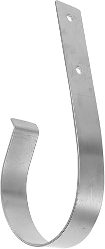 YARNOW Soporte de boya de anillo de acero inoxidable, soporte de herradura marina, soporte de anillo de vida para boya salvavidas, gancho grande en