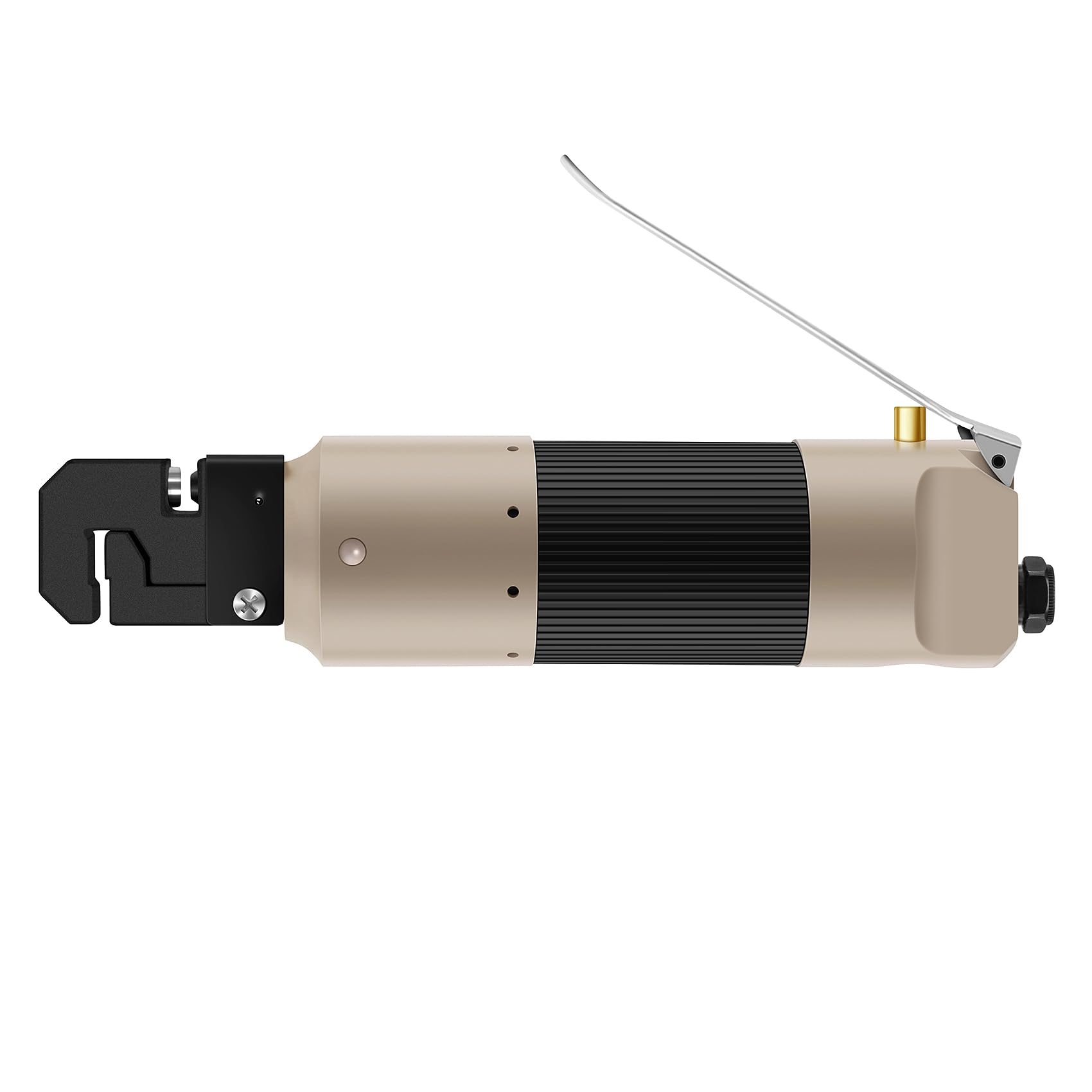 Littimoon 1Pc Air Powered Pneumatic Punch Tool Zinc Alloy Pneumatic Punch Tool Edge Setter Panel Flanging 5Mm Punch