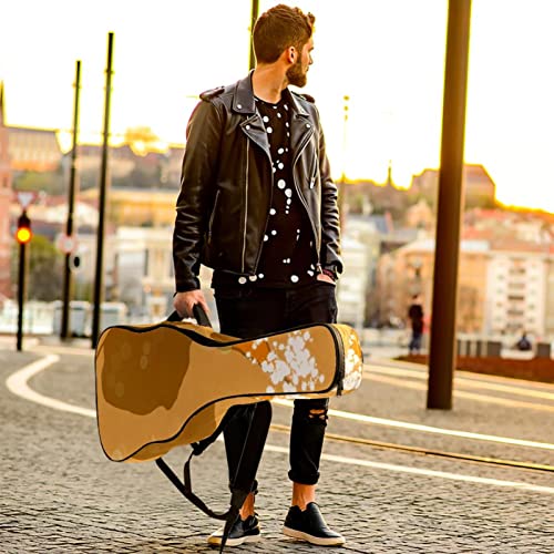 Housse imperméable pour guitare acoustique avec double bandoulière et poche à bulles, Multicolore 01., 42.9×16.9×4.7 in… - Les Beatles, Paul McCartney, John Lennon, RIngo Starr, George Harrison Housse imperméable pour guitare acoustique avec double bandoulière et poche à bulles, Multicolore 01., 42.9x16.9x4.7 in… – Image 7