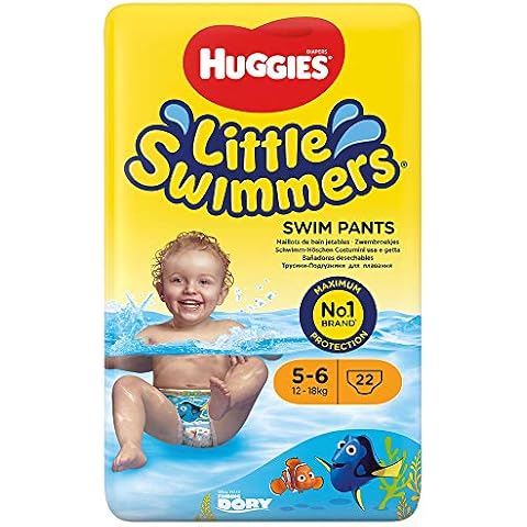 Pañales Huggies Little Swimmers para Nadar T5/6 (22 Unidades) Cover