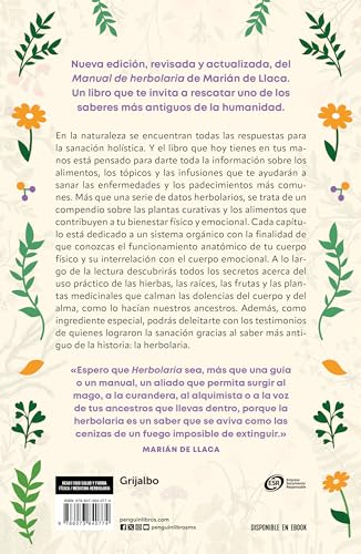 Detalle editorial de Herbolaria. Una aliada para tu sanación / Herbal Medicine. Your Health Ally