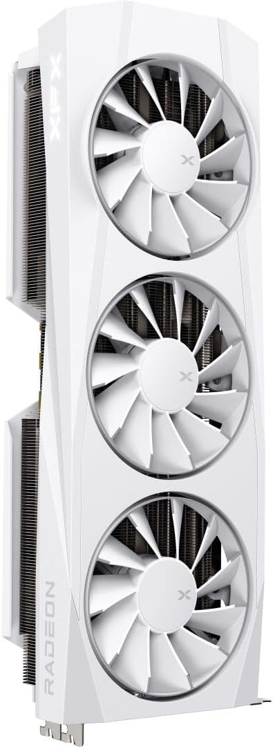 XFX AMD Radeon RX 9070 XT Quicksilver White Triple Fan 16GB GDDR6 PCIE 5.0 Graphics CA