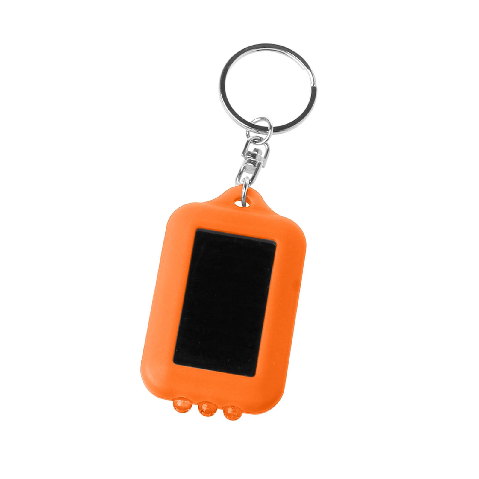 APGLSXY Solar Light Keychain Solar LED Keychain LED Keyring Torch Texture Suitable for Backpacking and Travel Essential Portable Torch