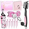 Wynaura 15PCS Golf Accessories Kit – Include Golf Club Cleaner Brush with Groove Cleaner Tool, Golf Ball Bag, Divot Tool with Magnetic Ball Marker, Towel, Golf Tees, Golf Gift for Men/Women
