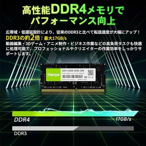 Amazon.co.jp: Hanye: メモリ