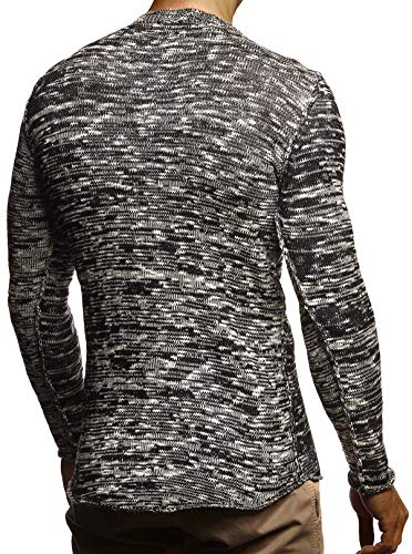 Leif Nelson Maglione Uomo Felpa a Maglia Girocollo...