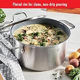 ZWILLING Spirit 3-ply 10-pc Stainless Steel Ceramic Nonstick Pots and Pans Set, Dutch Oven, Fry Pan