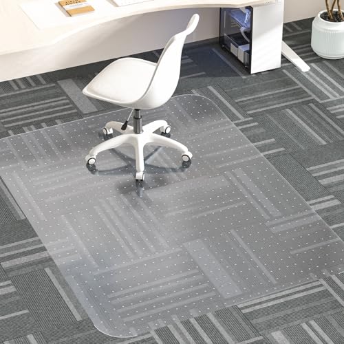MESHDO Office Chair Mat for Carpet, 48 X 60 inch, Not Use on Hardwood Floors