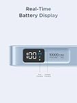 UGREEN MagFlow Qi2 25W 10000mAh Battery Pack Power Bank with MagSafe, Built-in Cable Magnetic Wireless Charging, 30W USB-C Fast Charging, Portable Charger Compatible with iPhone 17/16 Pro Max/15/14/13