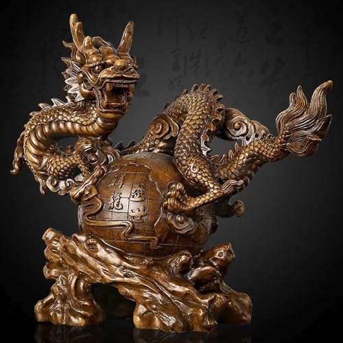 Estatua Feng Shui Dragón 15.5 pulg FUNSXBUG miniatura 7