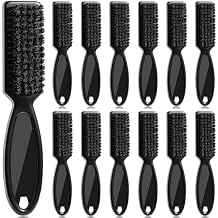 Patelai 12 Pcs Barber Clipper Brush Blade Trimmer Cleaning Brush for Fades Nail Neck Duster Manicure Salon12,Black