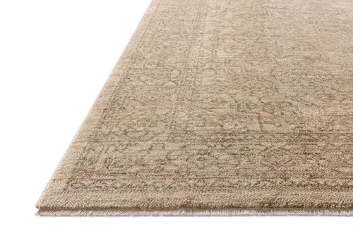 Loloi II Newman Collection NEW-01 Taupe/Bone 6'-7" x 9'-10", .37" Pile Height, Area Rug by Loloi - Image 3