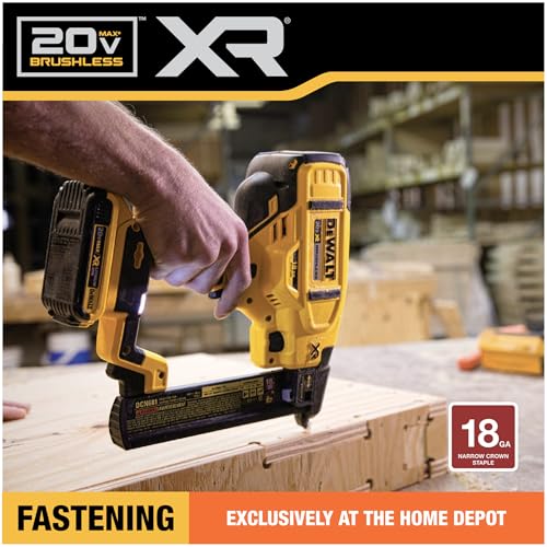 DEWALT 20V MAX Narrow Crown Stapler