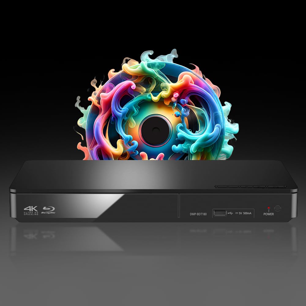 MULTIREGION Blu-ray Player Compatible with Panasonic DMP-BDT180EB
