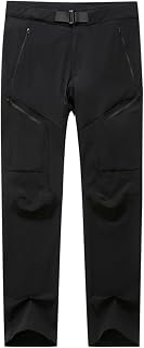 Pantalones de chándal cargo para hombre, forro polar de invierno engrosado, pantalones de senderismo para hombre, pantalones casuales holgados