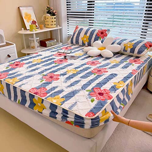 Fzigenle �{�b�N�X�V�[�c �V���O�� �X�^�C�� �V�[�c �x�b�h�J�o�[ �t�����l�� �������� �g���� 150*200cm �Q��J�o�[ �}�C�N���t�@�C�o�[ �p�b�h��̌^ �L���g �x�b�h�p�{�b�N�X�V�[�c �P�i �V���O�� �~�p