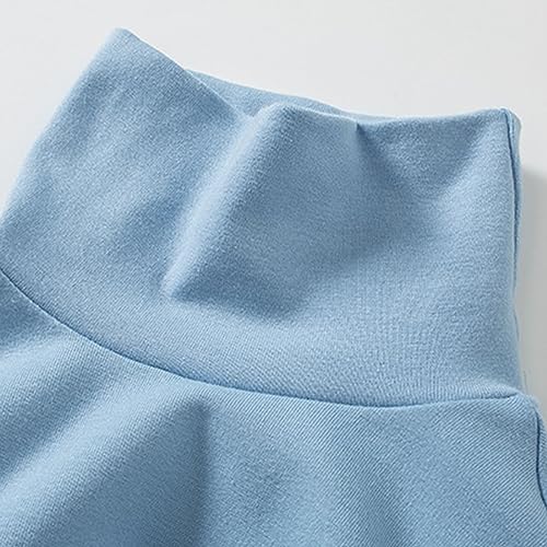 Turtleneck Sweaters for Girls Crewneck Lightweight Pullover Long Sleeve Solid Kids Fall Winter Warm Knitted Tops4
