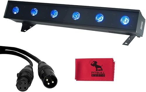 Miniatura 1 de ADJ American DJ ULT652 Ultra Hex Bar 6 6x 10-Watt Hex LED Linear Light Fixture wCable  Cloth