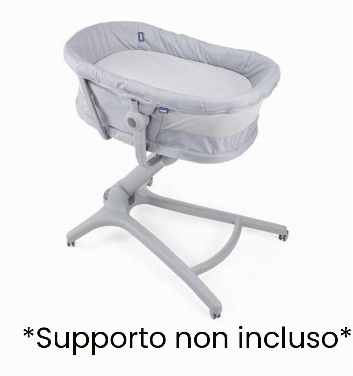 Chicco Fasciatoio per Baby Hug 4 in 1, Fasciatoio Neonato, Facile da Installare, Tessuto Resistente, Imbottito e Plastificato, Lavabile a Mano, Fasciatoi per Neonati, Grigio