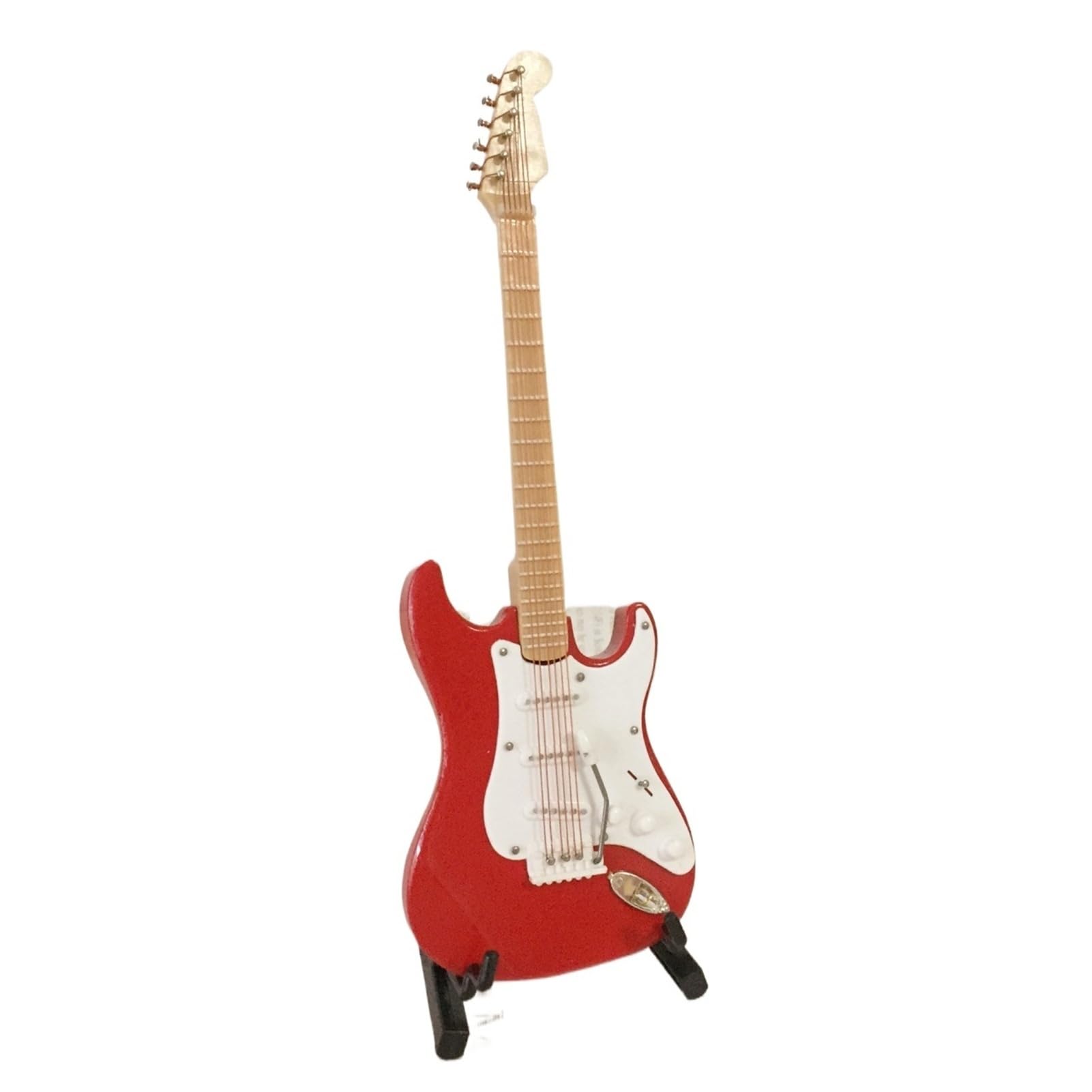 18cm Miniature Electric Guitar Model Ornament Musical Instrument Decor