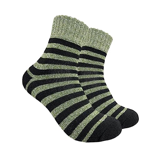 Image of Hycome Men Women Socks Thick Thermal Hiking Winter Warm Boot Heavy Soft Cozy Socks for Cold Weather 5Pairs