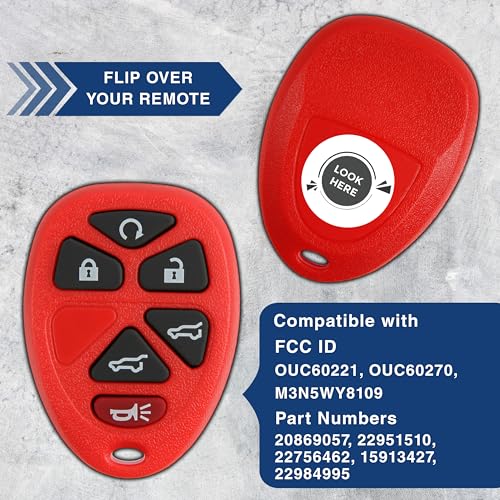 Mando KeylessOption de 6 botones con chip de respuesta rápida para coche 5