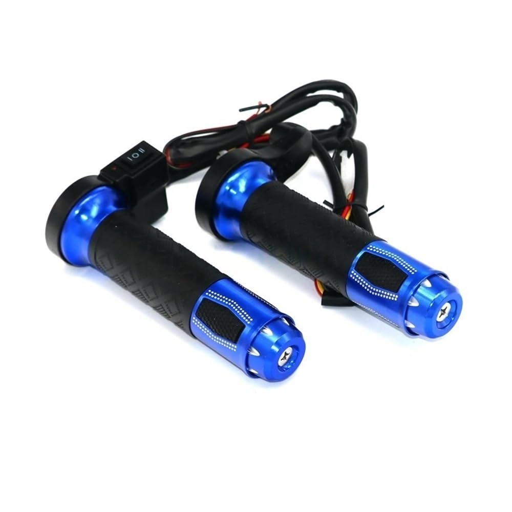 Griffe Motorradzubehör Beheizte Griffe Motorrad Hot Grip ATV Scooter 22mm 7/8" Lenker Handwärmer 12V(G)