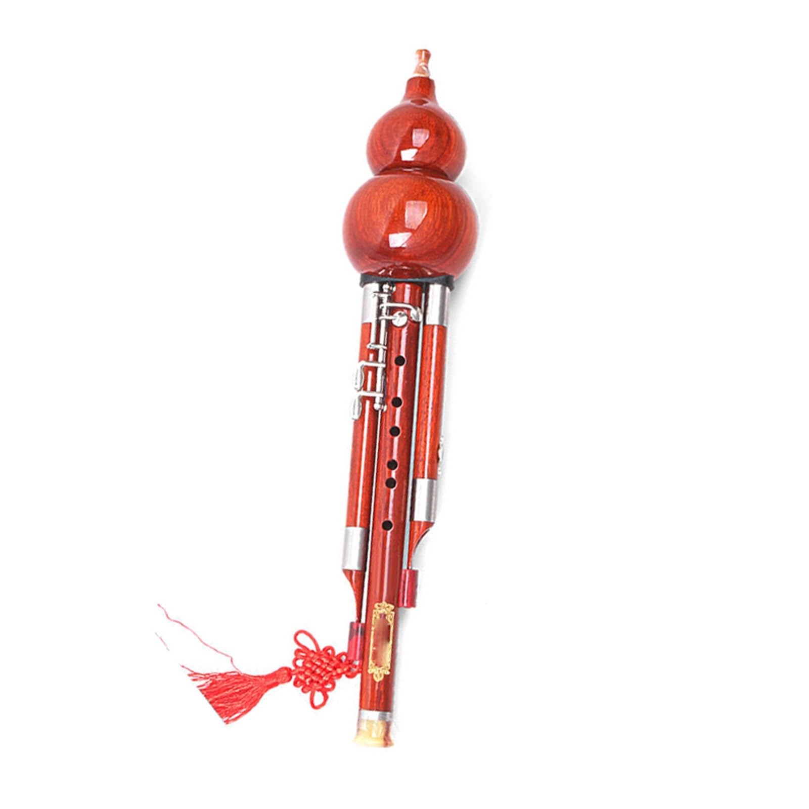 Esta Flauta De Calabaza Palisandro Amplio Rango Con 7 Orificios Y Llave D Es Un Instrumento Profesional Para Adultos Hulusi Profesional