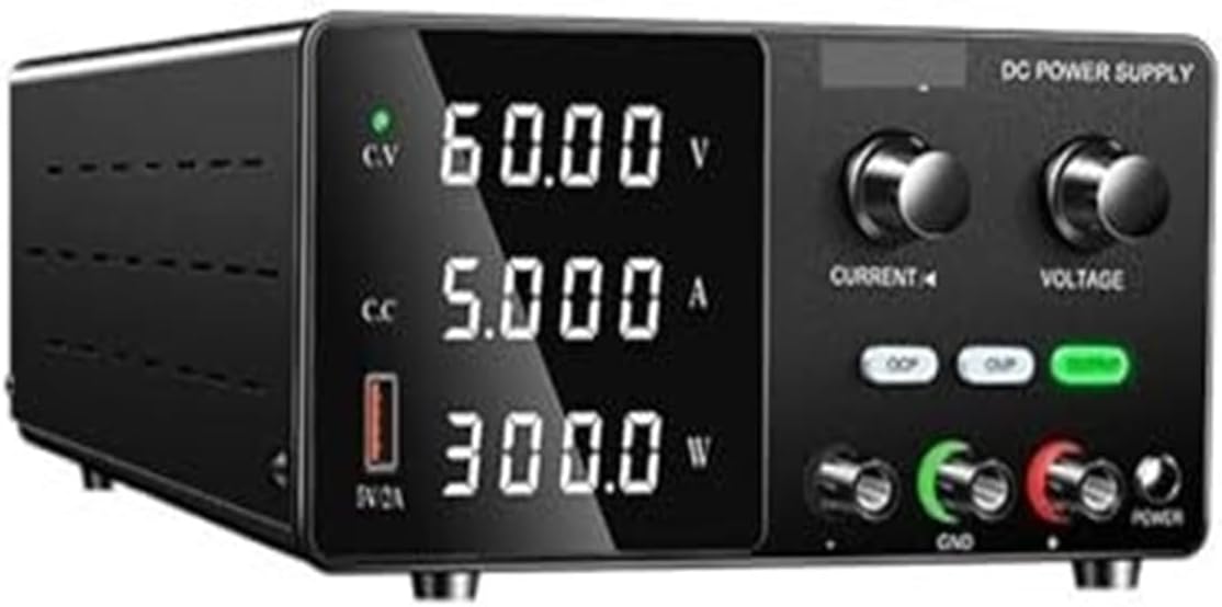 Lab Power Supply Adjustable DC Bench, 160V 2A for Phone Repair and School Labs (SPPS G1602)(SPPS-G305(30V、5A))