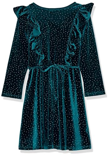Speechless Girls' Long Sleeve Stretch Velvet Dress2