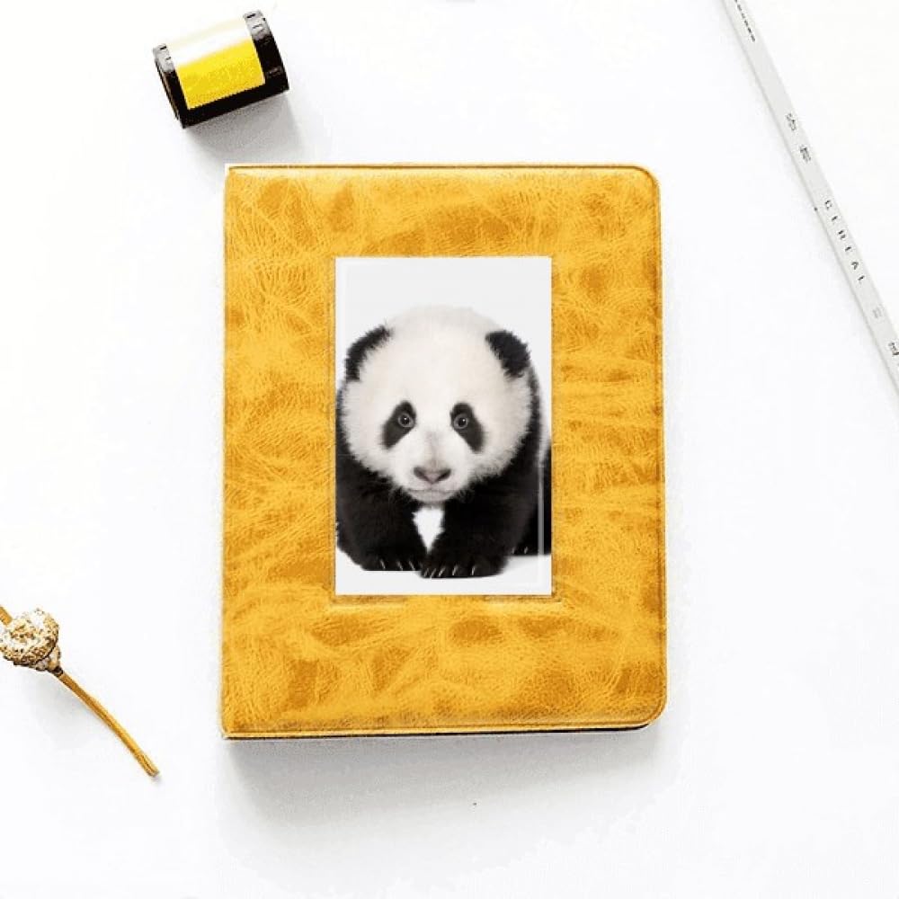 no/no Panda Baby Walk Eyes Art Deco Fashion Photo Album Family Wedding Picture 4x6