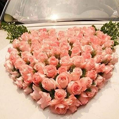 Mousse florale cœur pour décoration de mariage et composition de table L - 5