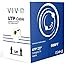 VIVO Black 500ft Bulk Cat5e, CCA Ethernet Cable, UTP Pull Box, Cat-5e Wire, Waterproof, Outdoor, Direct Burial CABLE-V011