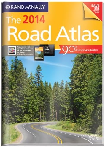 Rand McNally 2014 Gift Road Atlas (with protective cover) (Rand Mcnally Road Atlas United States/ Canada/Mexico (Vinyl Covered Edition))