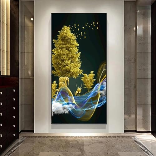 Image murale 55x110 cm pour transformer un salon vide et sans vie