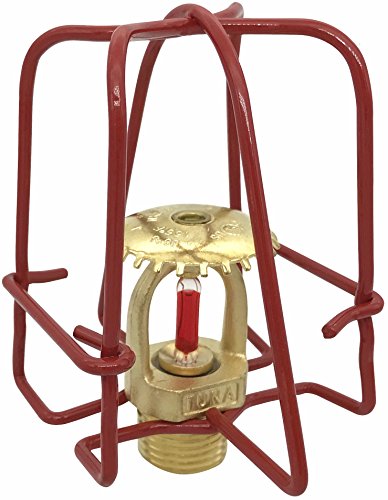 Happy Tree (6 Pack) Red Fire Sprinkler Head Guard Cover for 1/2