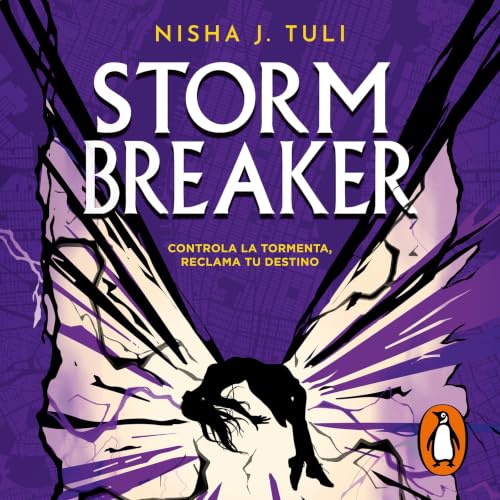 Diseño de la portada del título Storm Breaker